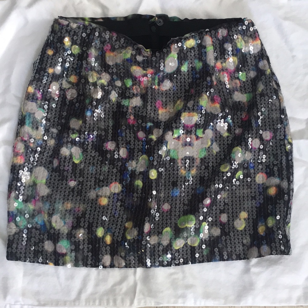 Divided by H&M sequin mini skirt